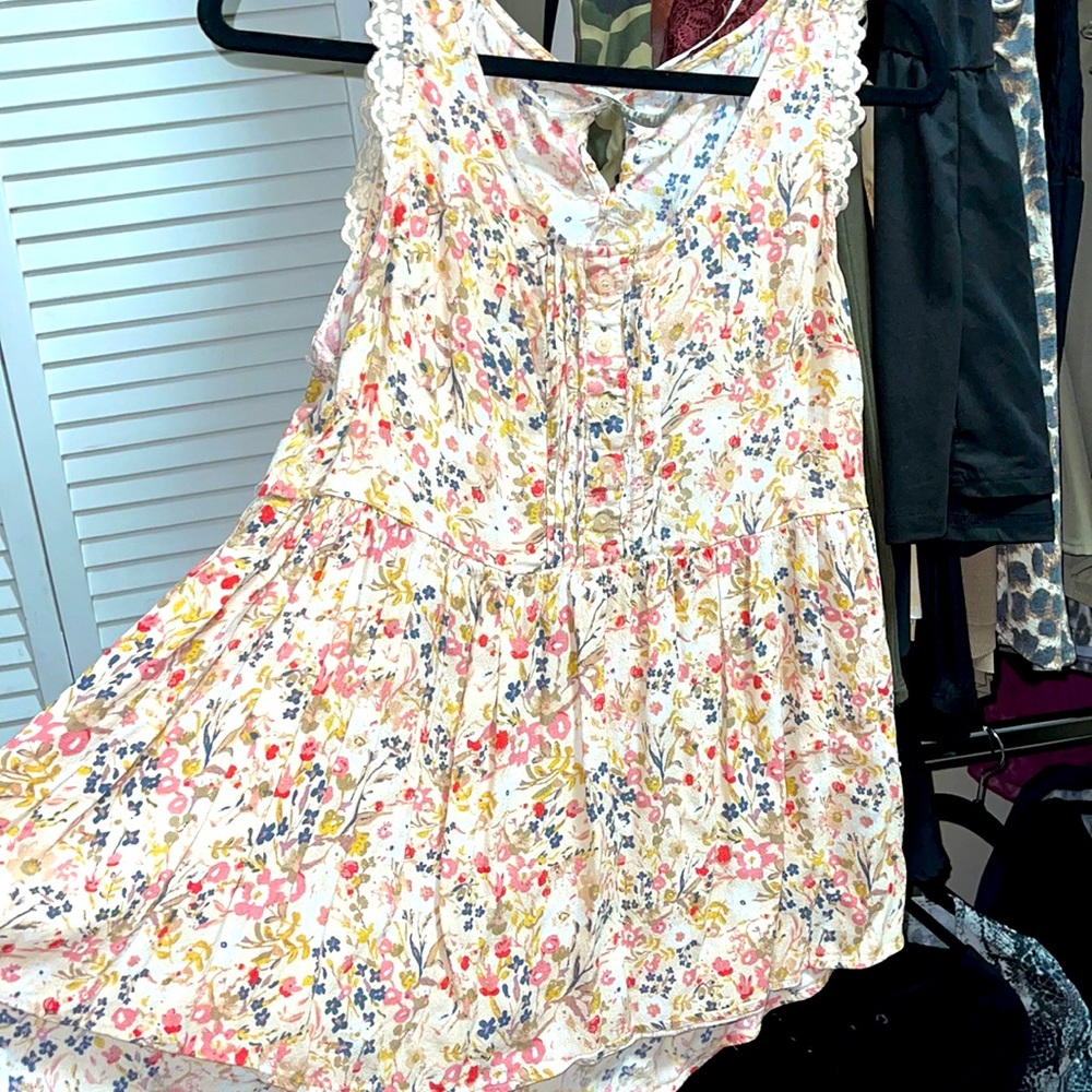 LC lauren Conrad baby todd dress tank top